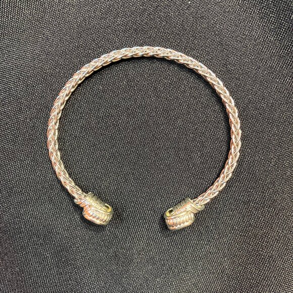 Stella Rose Silver Bracelet with Onyx (Fine Silver Plated) - Picture 1 of 6